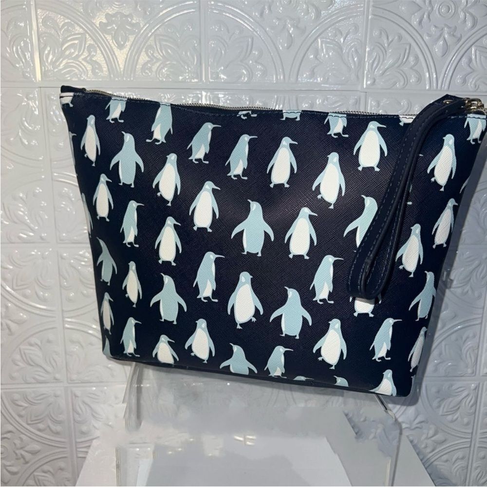 NWOT Dabney Lee Penguins Travel Bag Set